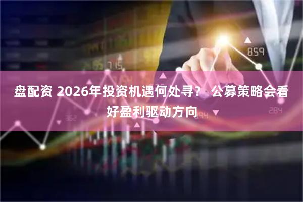 盘配资 2026年投资机遇何处寻？ 公募策略会看好盈利驱动方向