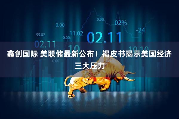 鑫创国际 美联储最新公布！褐皮书揭示美国经济三大压力